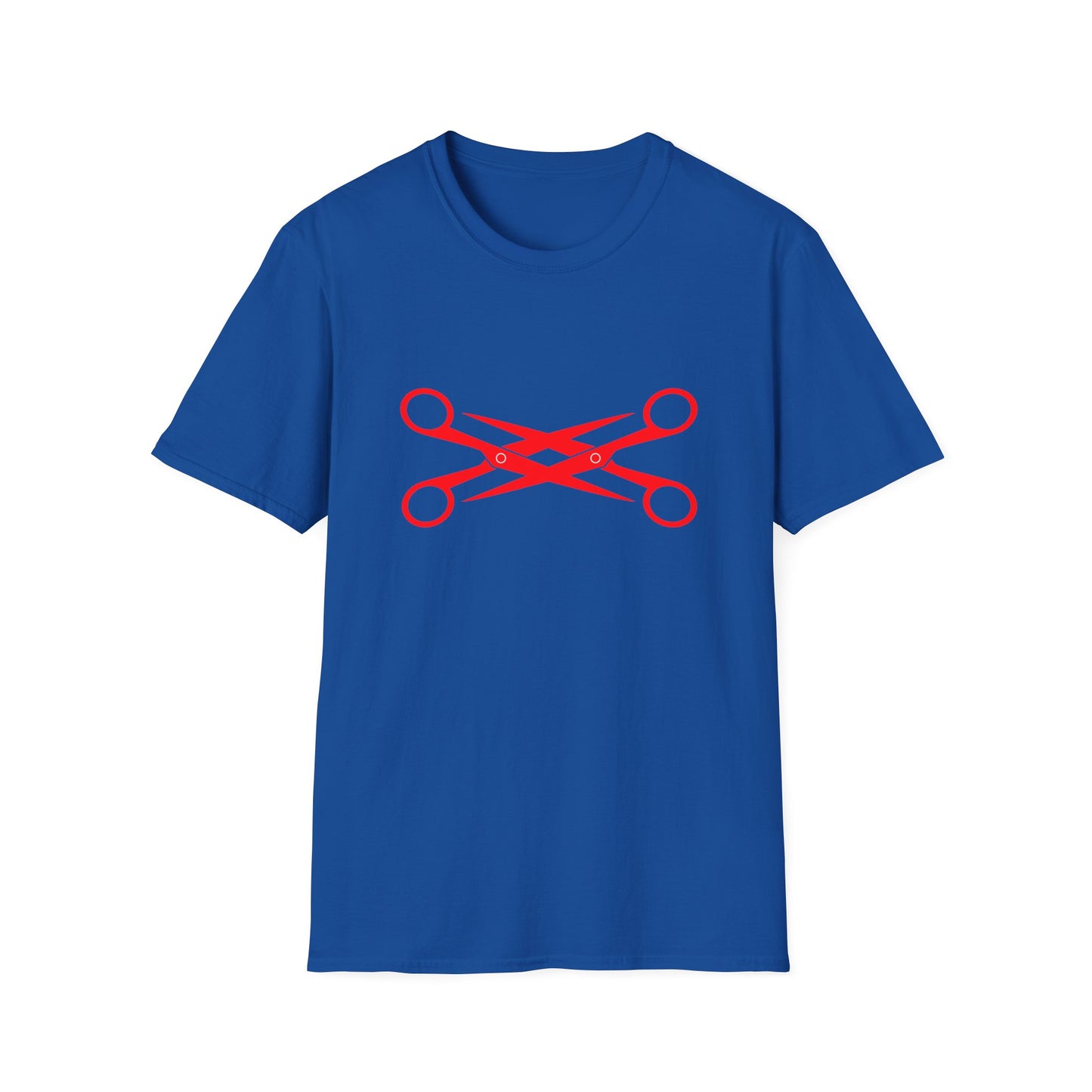 Lesbian Scissors T-Shirt – Bold Graphic Tee Featuring Combined Scissors Symbol for LGBTQ+ Pride