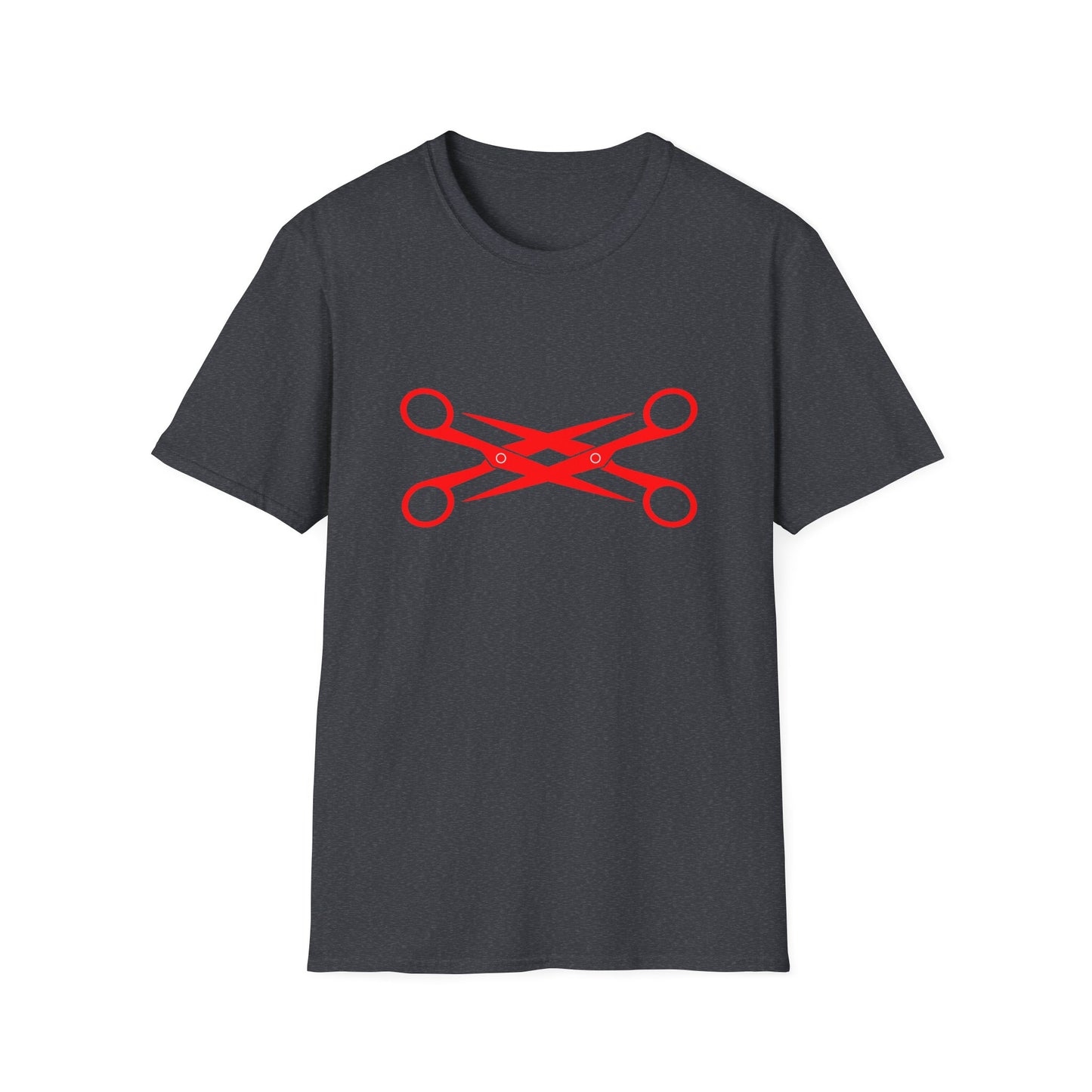 Lesbian Scissors T-Shirt – Bold Graphic Tee Featuring Combined Scissors Symbol for LGBTQ+ Pride