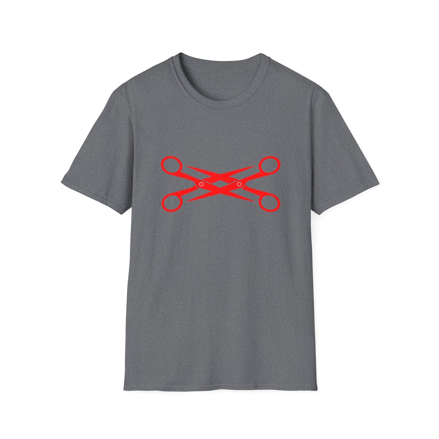 Lesbian Scissors T-Shirt – Bold Graphic Tee Featuring Combined Scissors Symbol for LGBTQ+ Pride