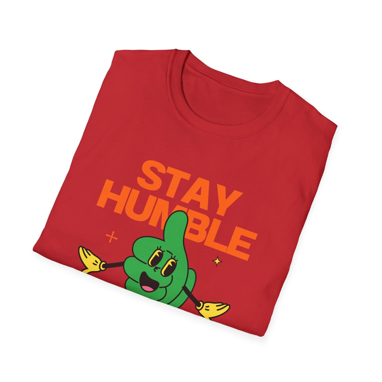 Stay Humble and Chill T-Shirt – Retro-Inspired Positive Vibes Graphic Tee with Vintage Aesthetic