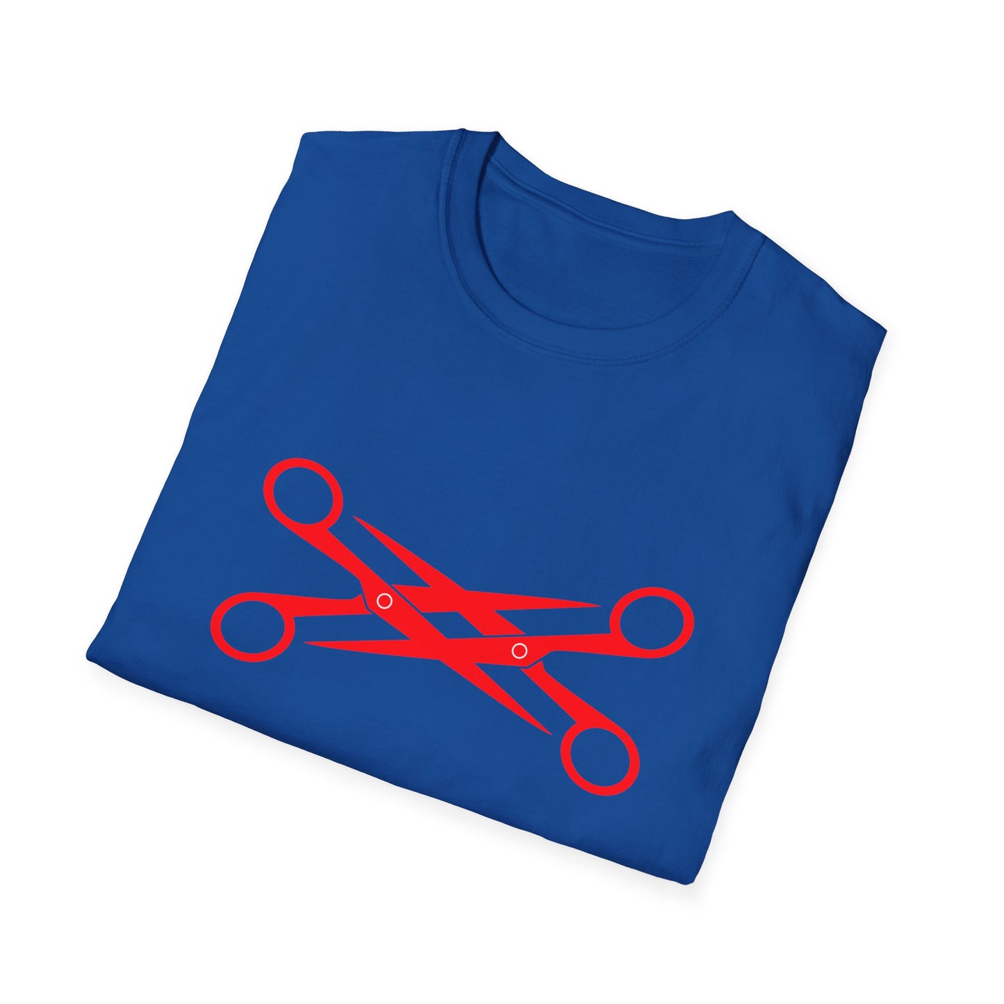 Lesbian Scissors T-Shirt – Bold Graphic Tee Featuring Combined Scissors Symbol for LGBTQ+ Pride