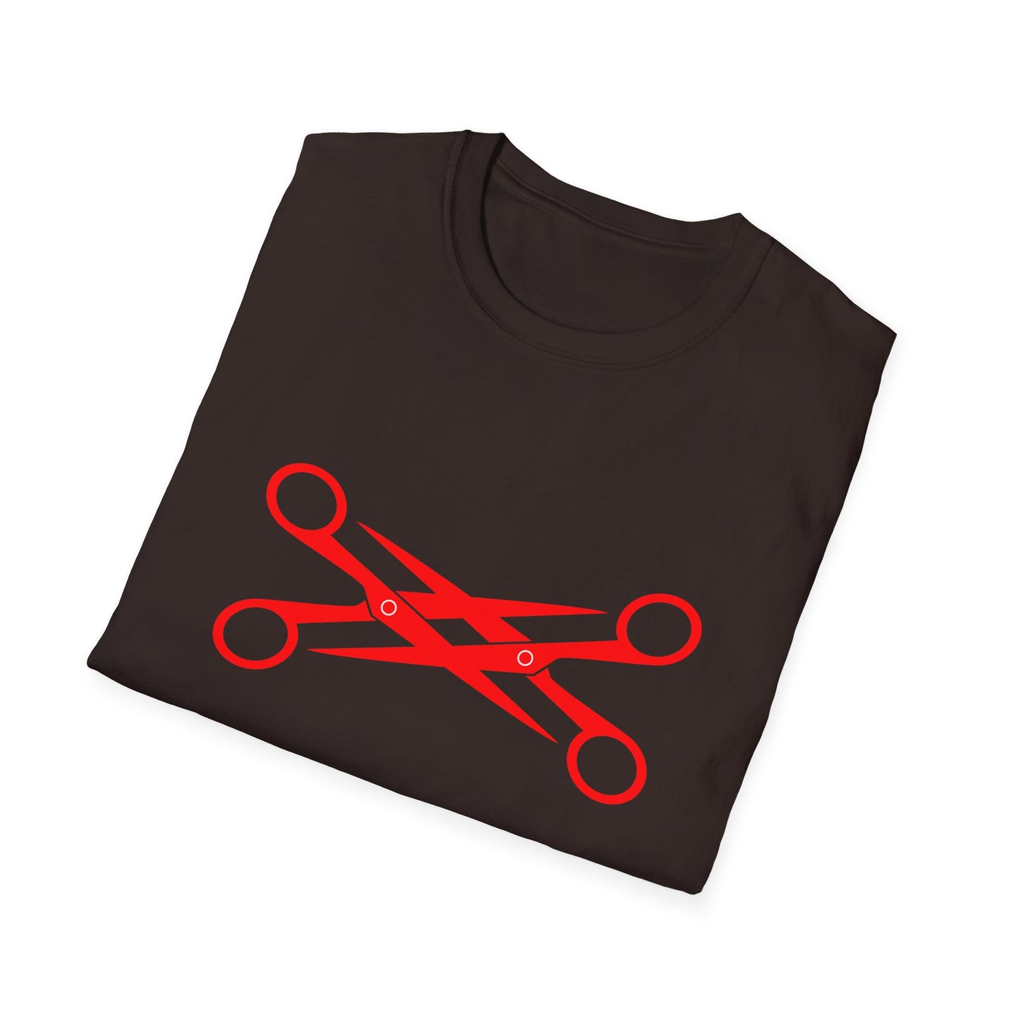 Lesbian Scissors T-Shirt – Bold Graphic Tee Featuring Combined Scissors Symbol for LGBTQ+ Pride