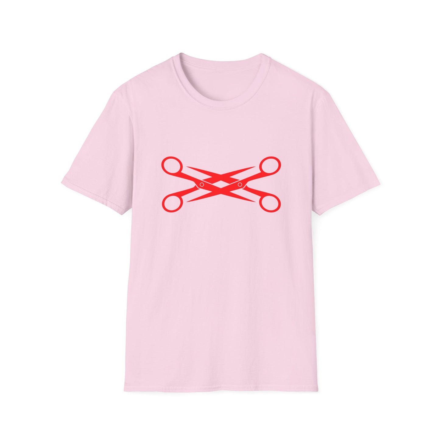Lesbian Scissors T-Shirt – Bold Graphic Tee Featuring Combined Scissors Symbol for LGBTQ+ Pride