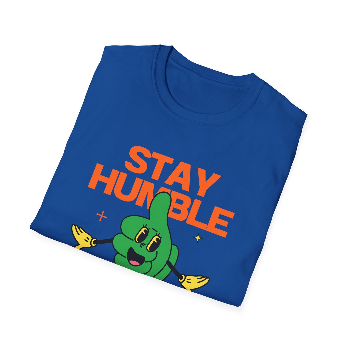 Stay Humble and Chill T-Shirt – Retro-Inspired Positive Vibes Graphic Tee with Vintage Aesthetic