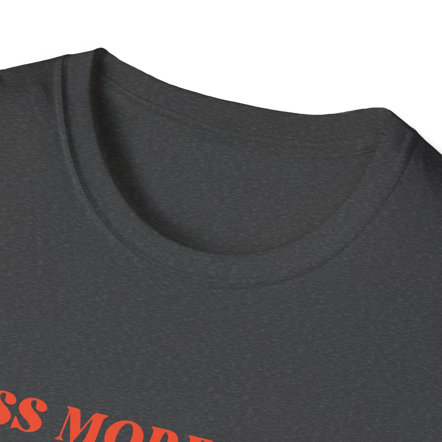 Kiss More Girls T-Shirt – Bold Red Font LGBTQ+ Pride Graphic Tee with Playful Feminine Message