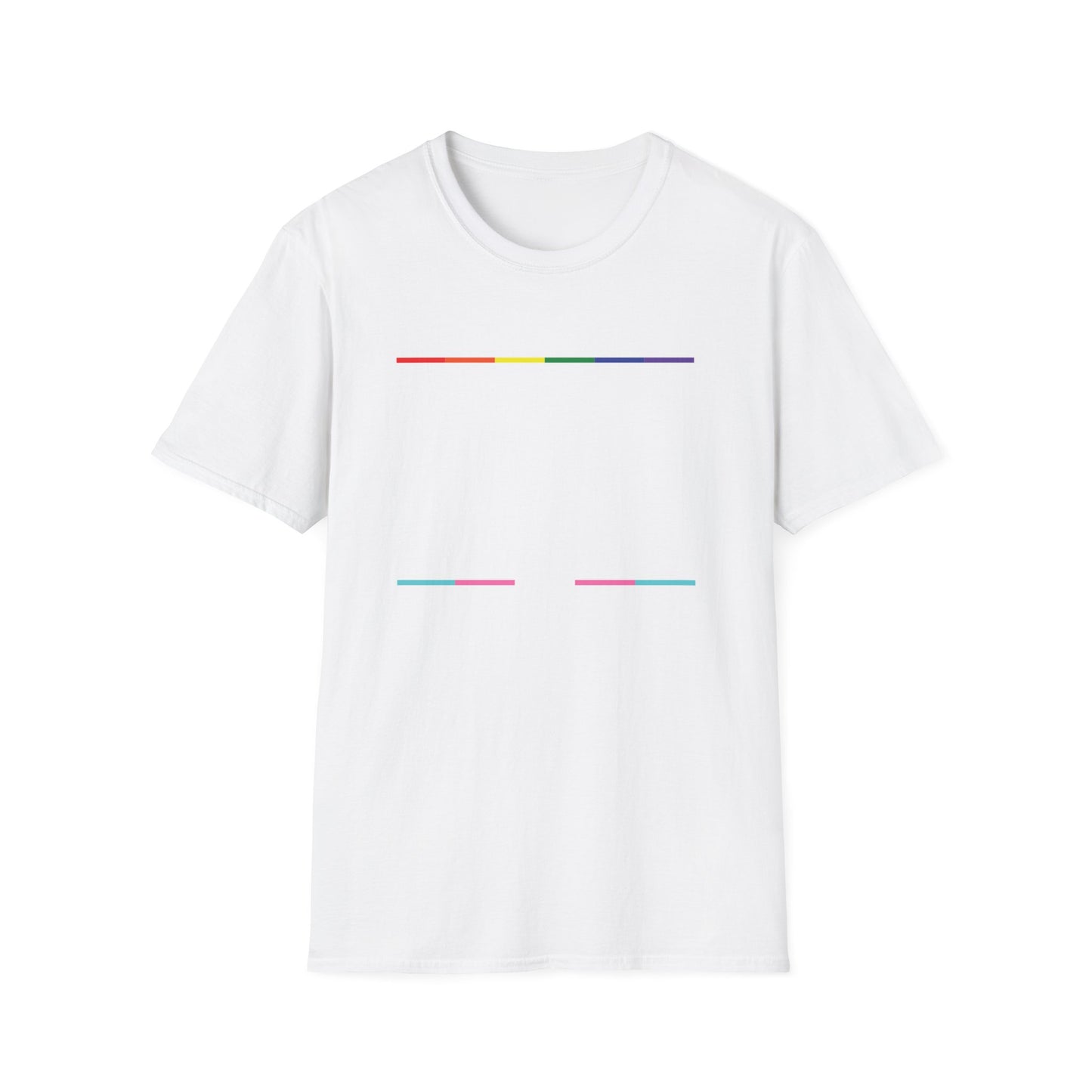 Free Hugs T-Shirt – Rainbow LGBTQ+ Pride Graphic Tee with Wholesome Inclusive Message