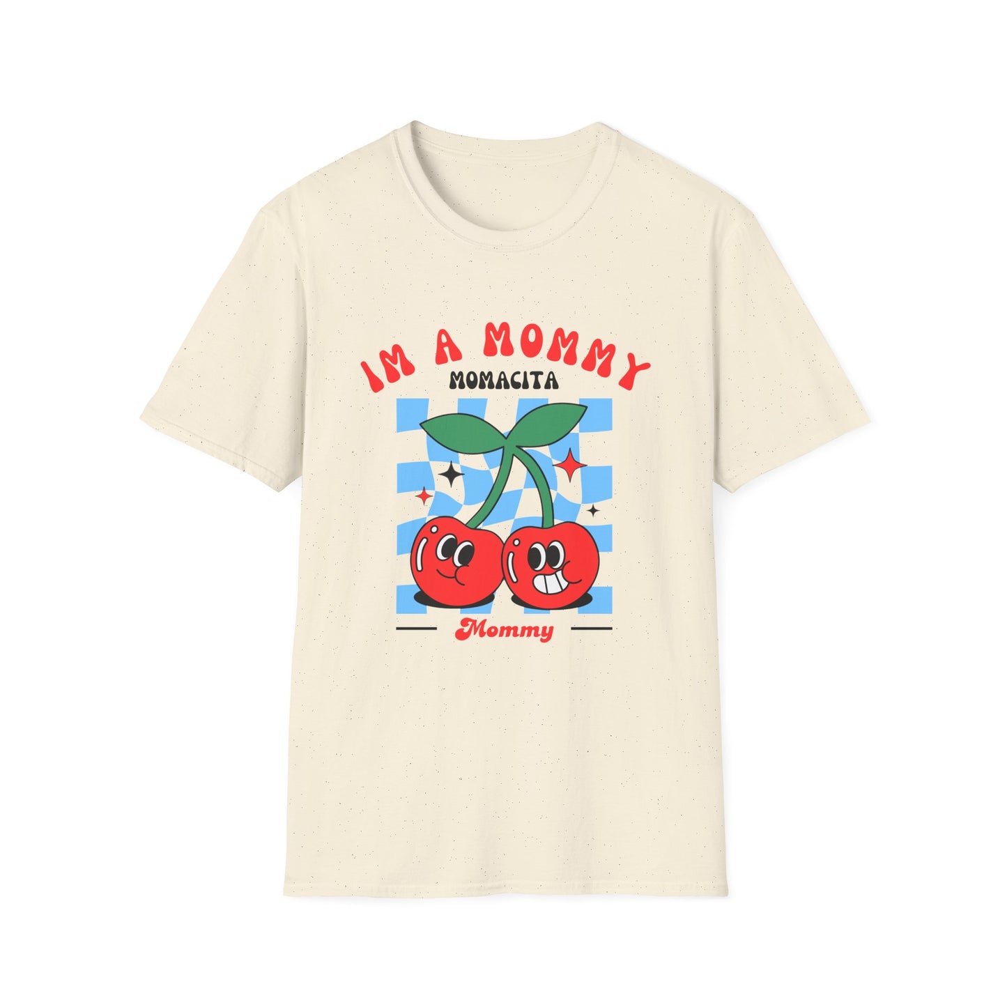 I’m a Mommy, Mamacita T-Shirt – Cherry Retro Love Island-Inspired Tee for Hot Moms & Reality TV Fans
