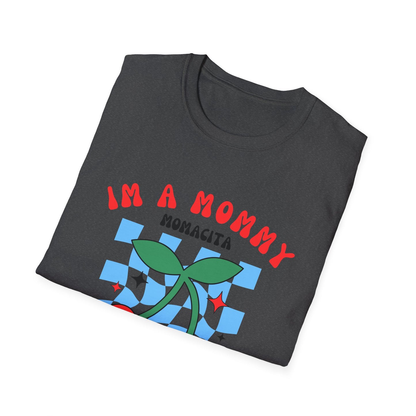 I’m a Mommy, Mamacita T-Shirt – Cherry Retro Love Island-Inspired Tee for Hot Moms & Reality TV Fans