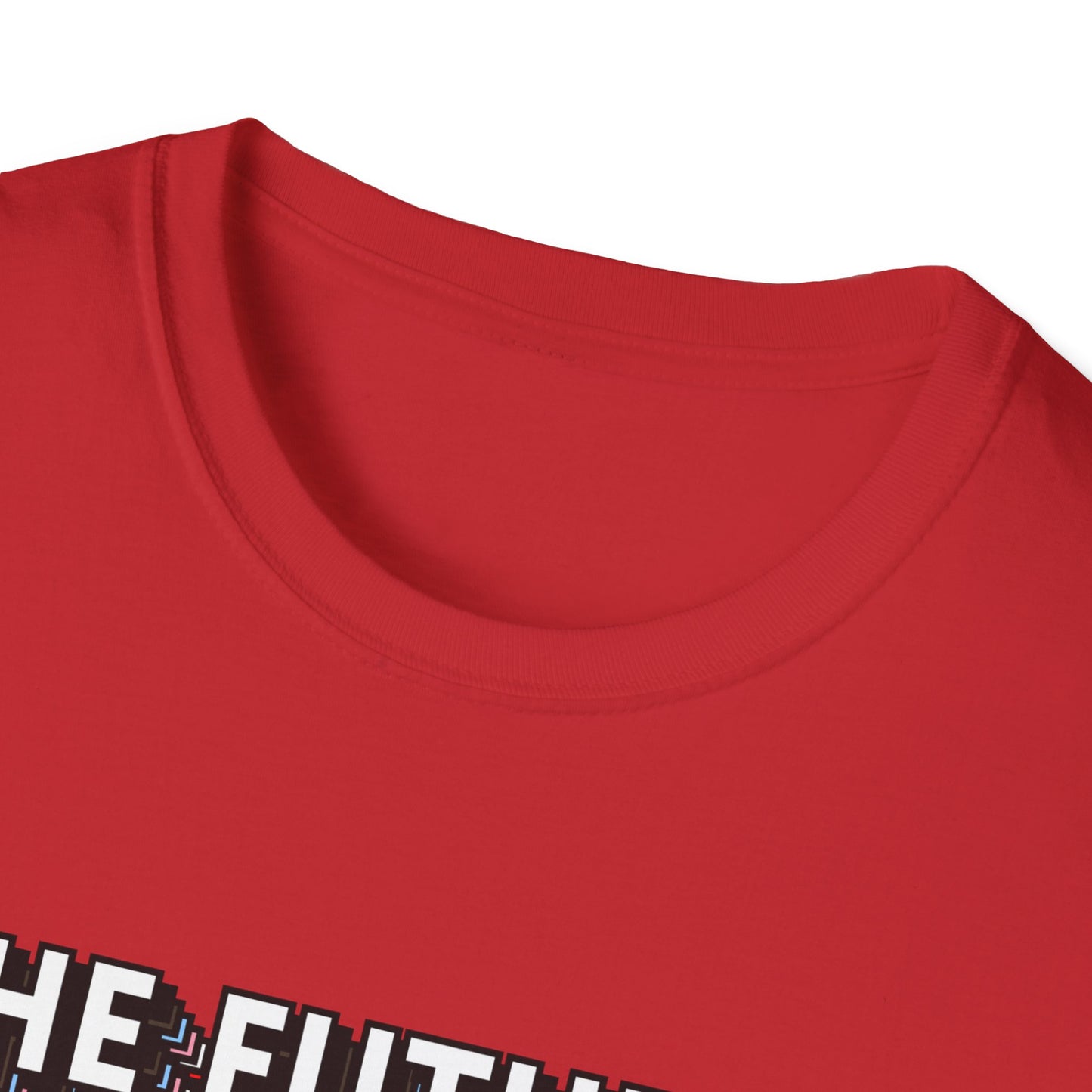 The Future Is Inclusive T-Shirt – Rainbow Uplifted Equality Graphic Tee with Bold LGBTQ+ Pride Message