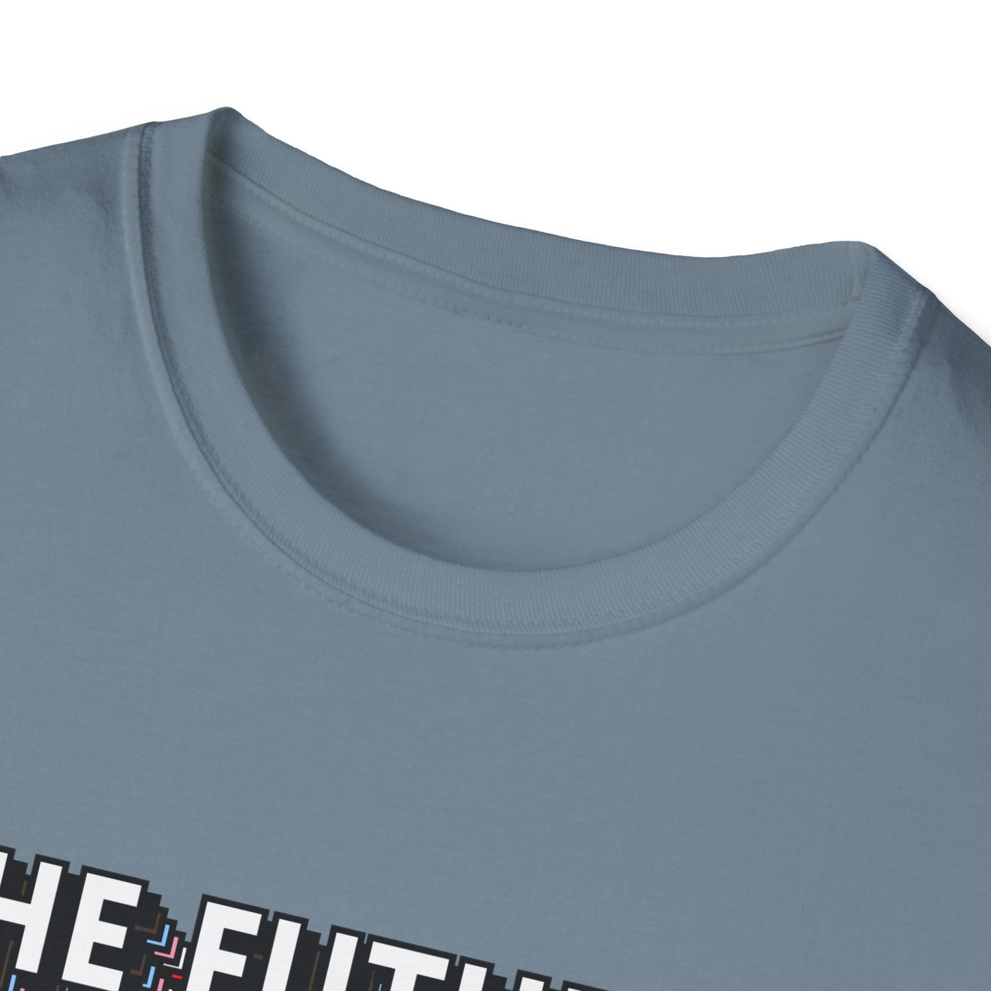 The Future Is Inclusive T-Shirt – Rainbow Uplifted Equality Graphic Tee with Bold LGBTQ+ Pride Message
