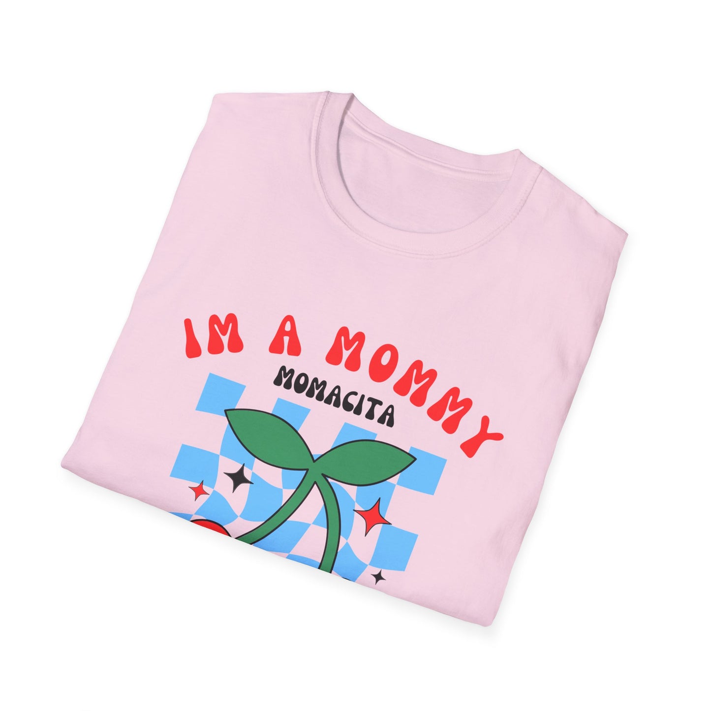 I’m a Mommy, Mamacita T-Shirt – Cherry Retro Love Island-Inspired Tee for Hot Moms & Reality TV Fans