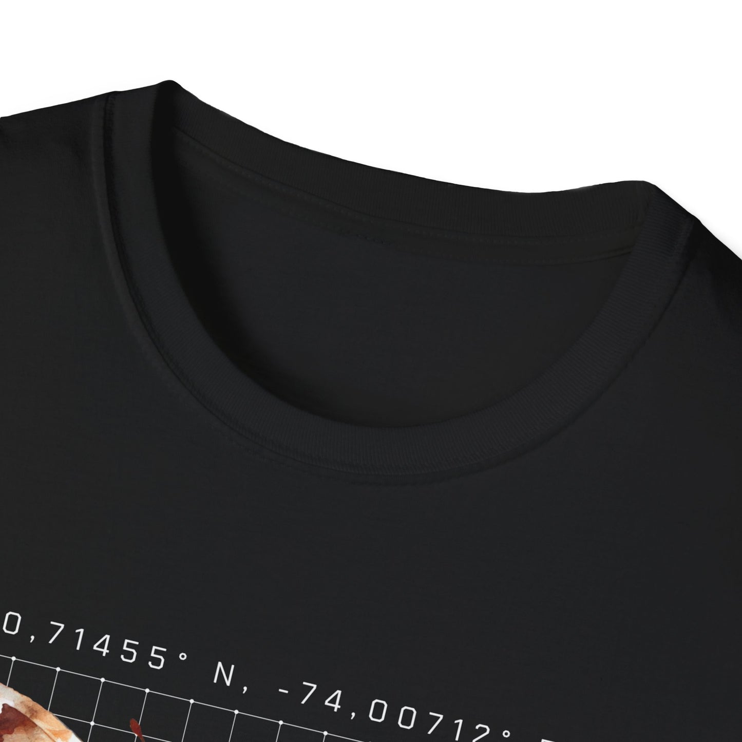Butterfly Effect T-Shirt – Minimalist Graphic Tee with Coordinates & Symbolic Design of Change and Connection
