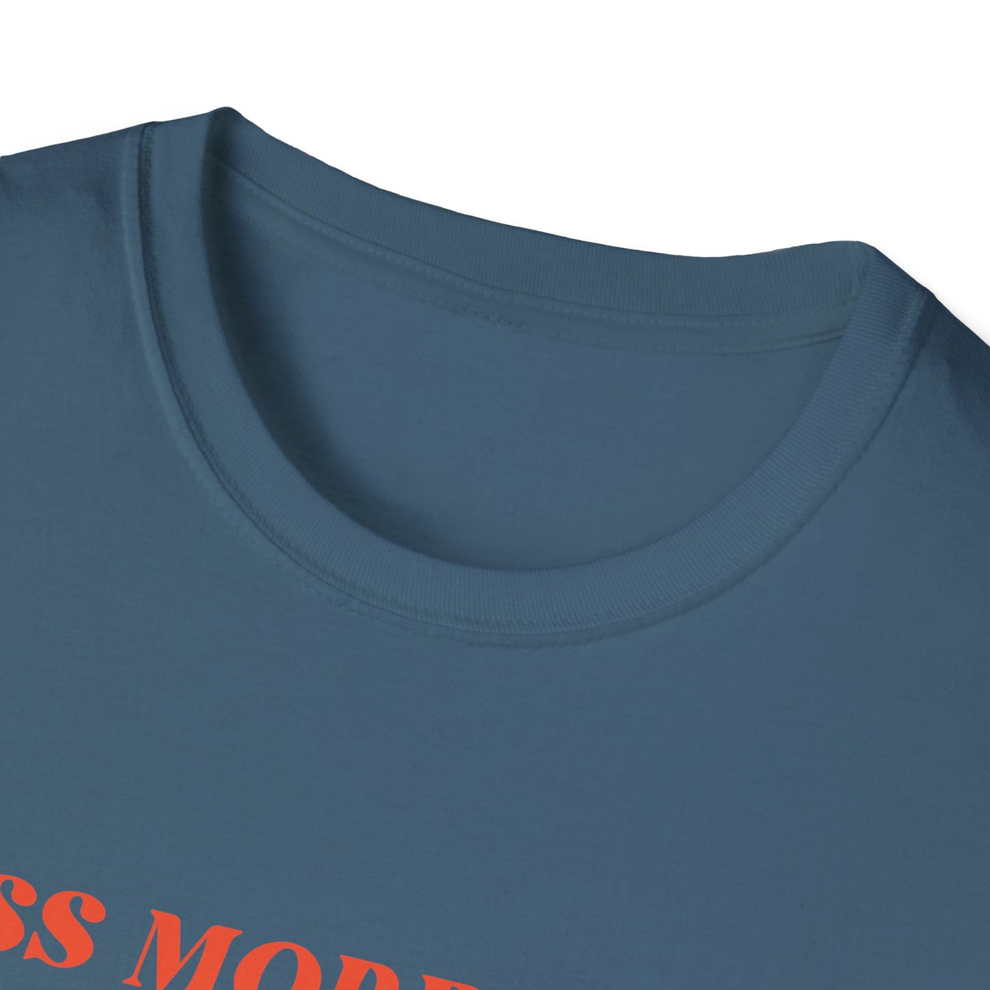 Kiss More Girls T-Shirt – Bold Red Font LGBTQ+ Pride Graphic Tee with Playful Feminine Message