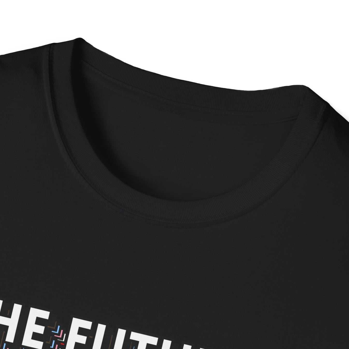 The Future Is Inclusive T-Shirt – Rainbow Uplifted Equality Graphic Tee with Bold LGBTQ+ Pride Message