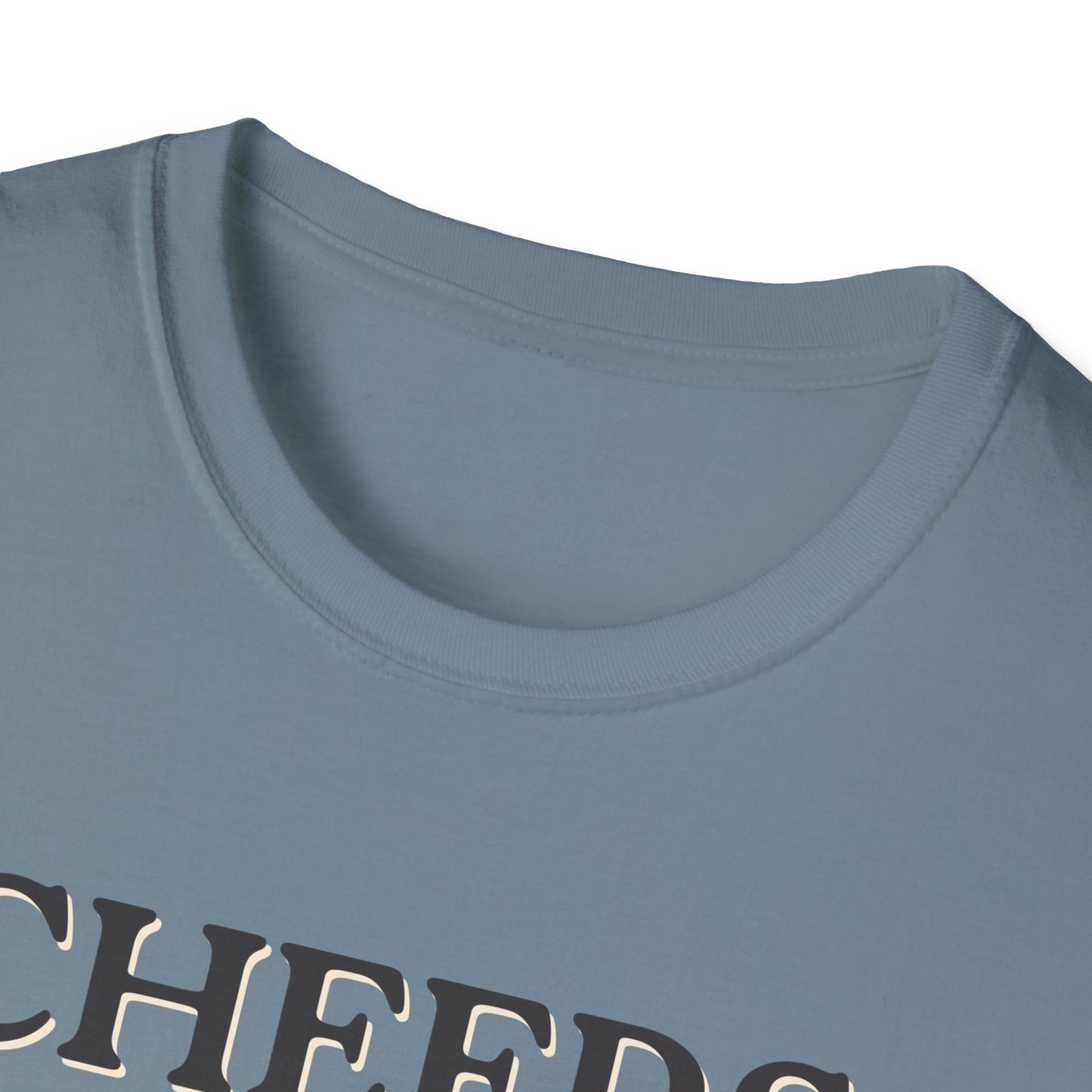 Cheers Queers T-Shirt – Retro LGBTQ+ Pride Graphic Tee with Bold Vintage-Inspired Celebration Design