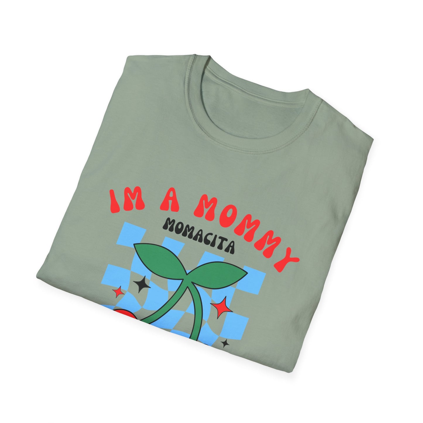 I’m a Mommy, Mamacita T-Shirt – Cherry Retro Love Island-Inspired Tee for Hot Moms & Reality TV Fans