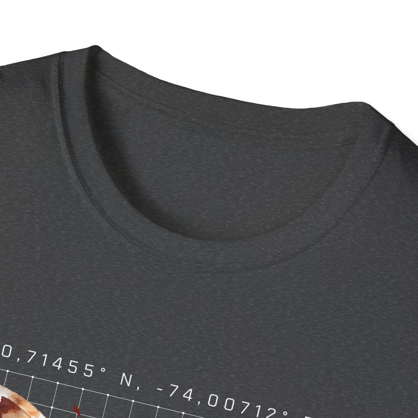 Butterfly Effect T-Shirt – Minimalist Graphic Tee with Coordinates & Symbolic Design of Change and Connection