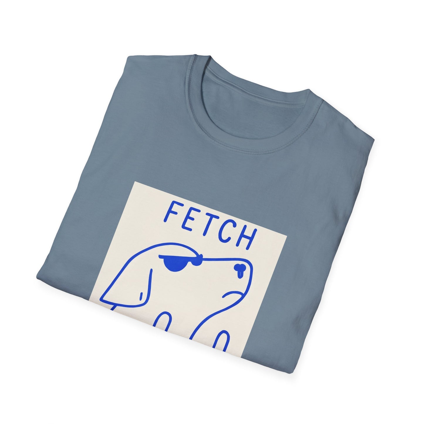 Fetch This T-Shirt – Bold Graphic Tee with Playful Dog Flipping Off Design