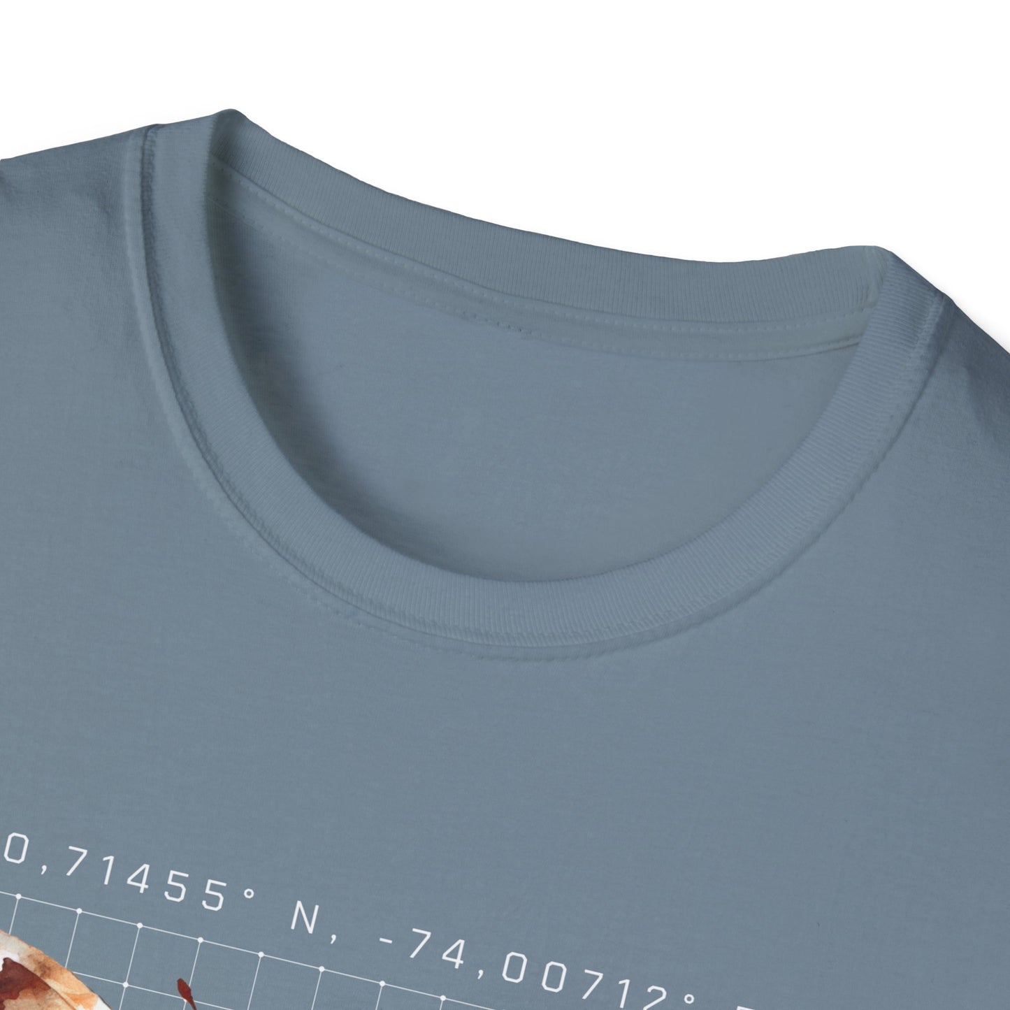 Butterfly Effect T-Shirt – Minimalist Graphic Tee with Coordinates & Symbolic Design of Change and Connection