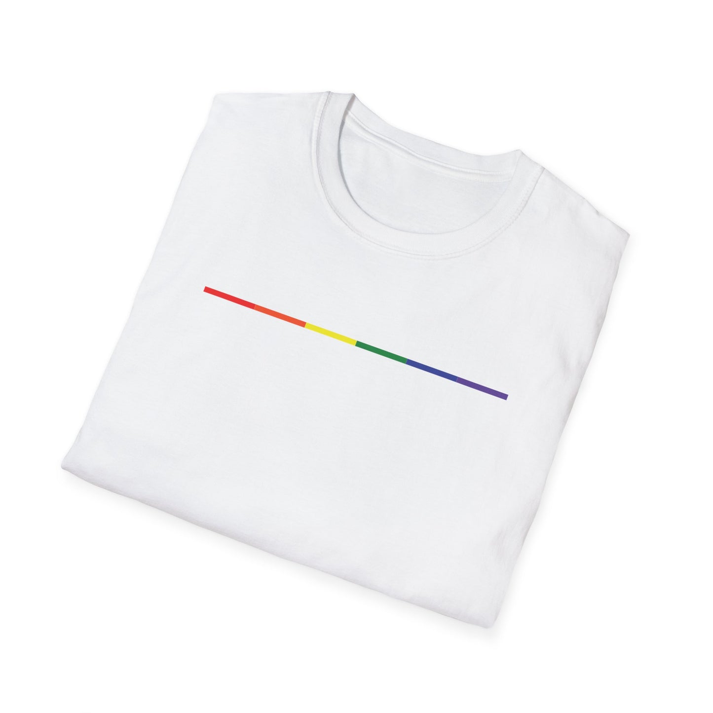 Free Hugs T-Shirt – Rainbow LGBTQ+ Pride Graphic Tee with Wholesome Inclusive Message