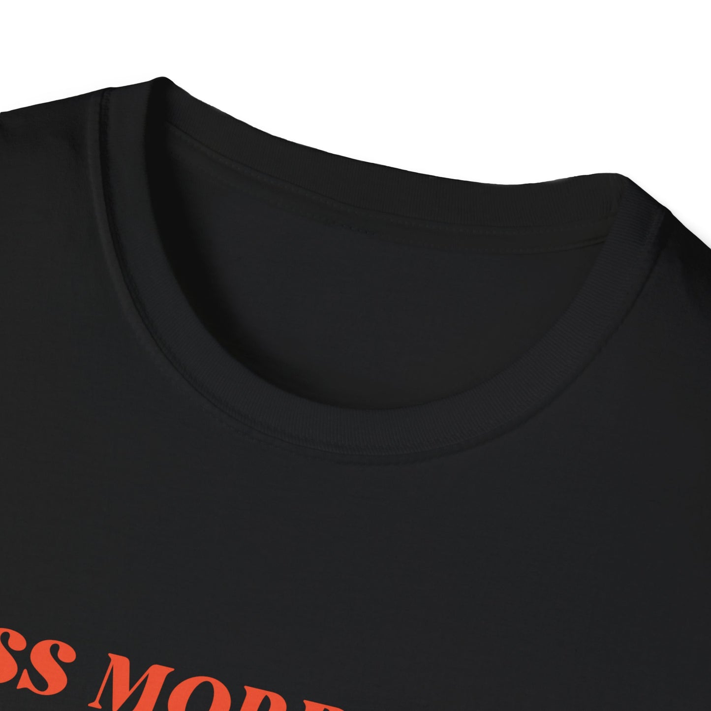 Kiss More Girls T-Shirt – Bold Red Font LGBTQ+ Pride Graphic Tee with Playful Feminine Message