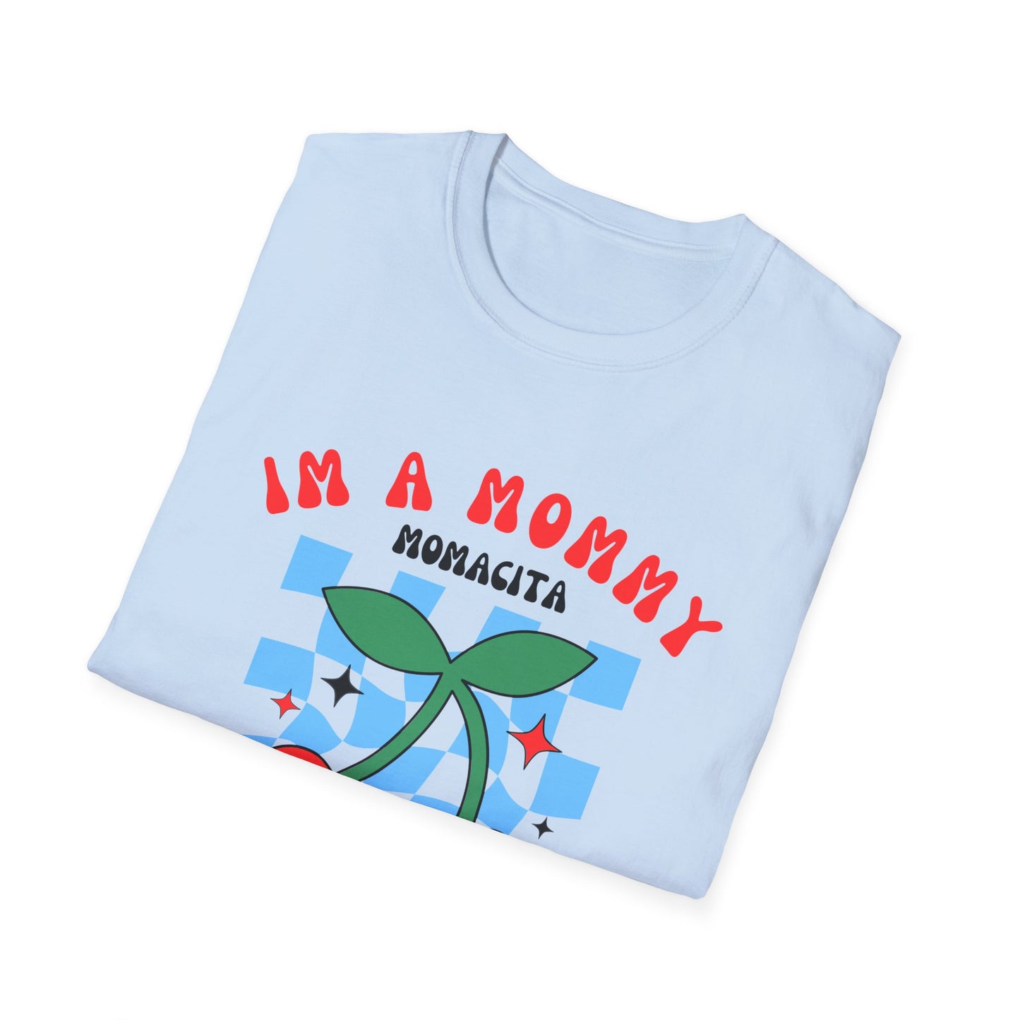 I’m a Mommy, Mamacita T-Shirt – Cherry Retro Love Island-Inspired Tee for Hot Moms & Reality TV Fans