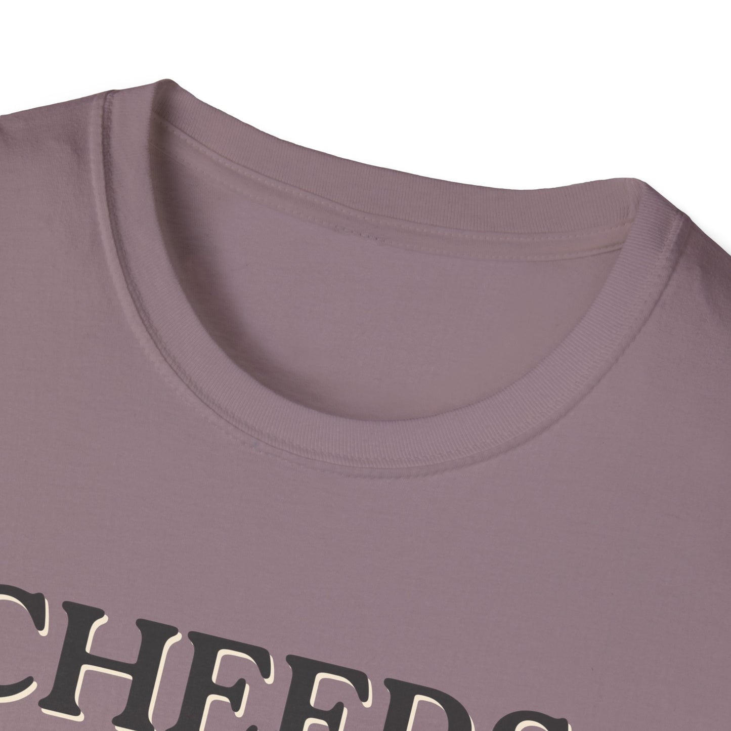 Cheers Queers T-Shirt – Retro LGBTQ+ Pride Graphic Tee with Bold Vintage-Inspired Celebration Design
