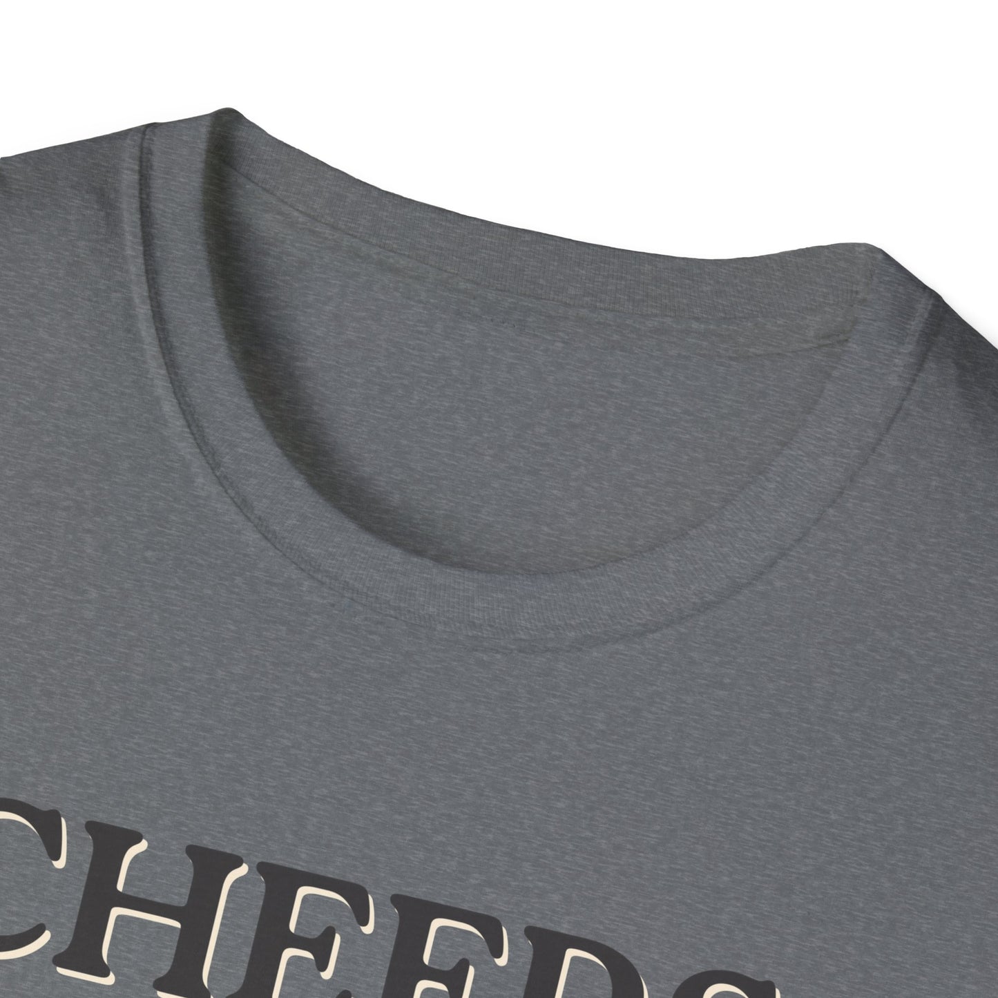 Cheers Queers T-Shirt – Retro LGBTQ+ Pride Graphic Tee with Bold Vintage-Inspired Celebration Design
