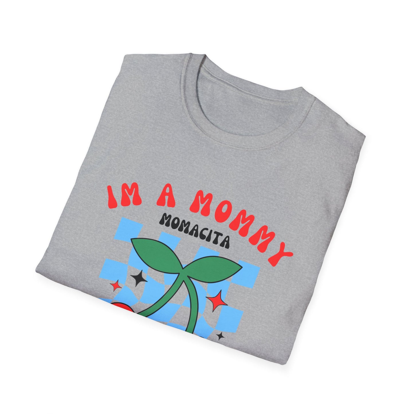 I’m a Mommy, Mamacita T-Shirt – Cherry Retro Love Island-Inspired Tee for Hot Moms & Reality TV Fans
